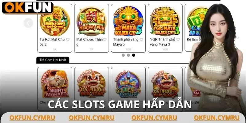 Top slot game nổi bật nhất năm 2025