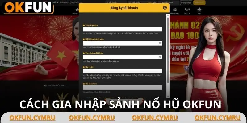 Các bước đơn giản để bắt đầu quay thưởng