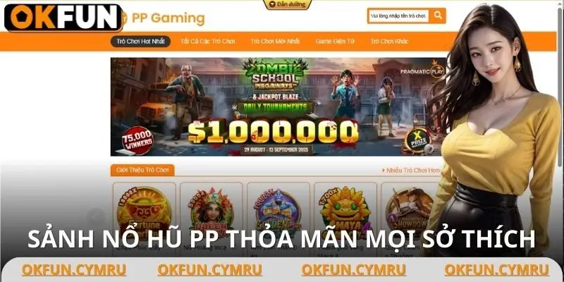 Nổ hũ PP luôn được cộng đồng người chơi cá cược yêu thích