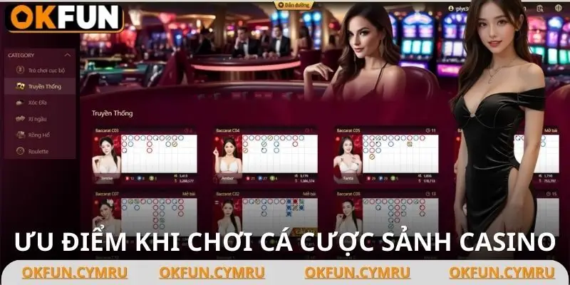 Lý do Casino luôn khiến hội viên khó rời mắt
